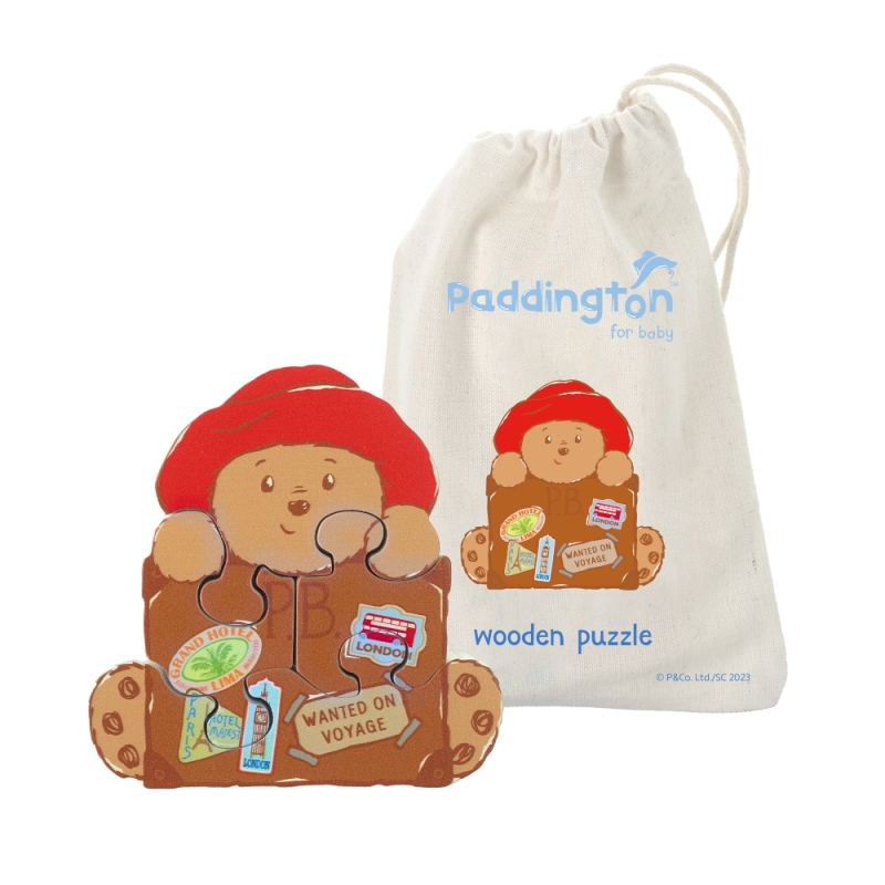 Orange Tree Toys Paddington Suitcase Wooden Puzzle