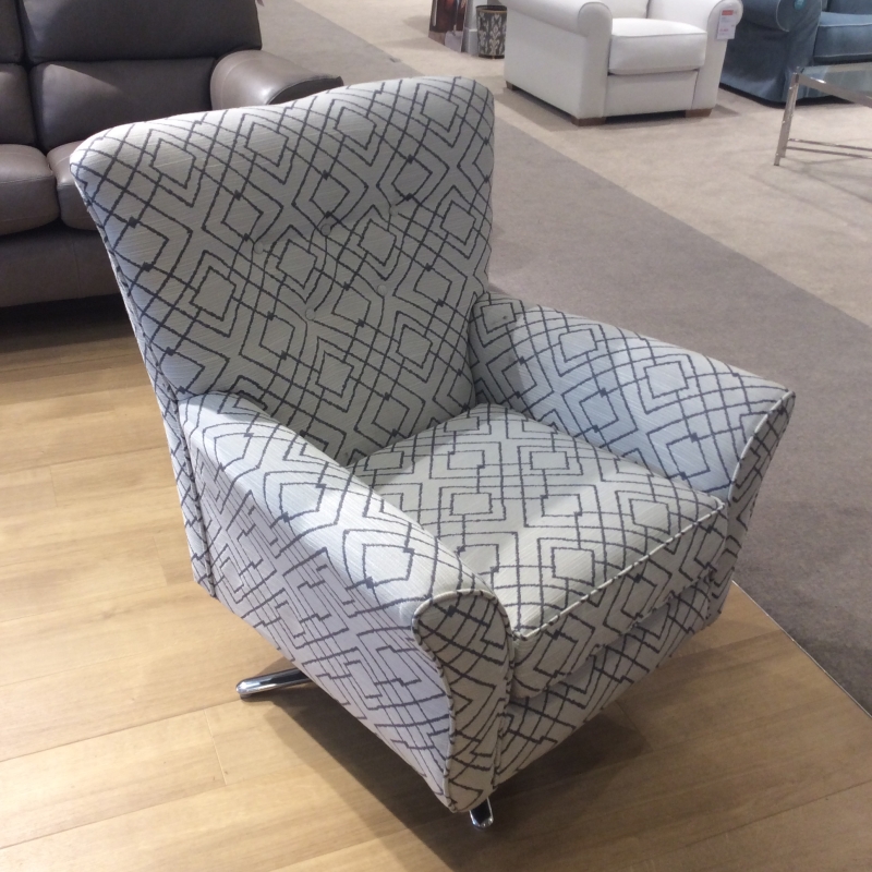 Cuba Swivel Chair in E9872 (Bury St Edmunds)