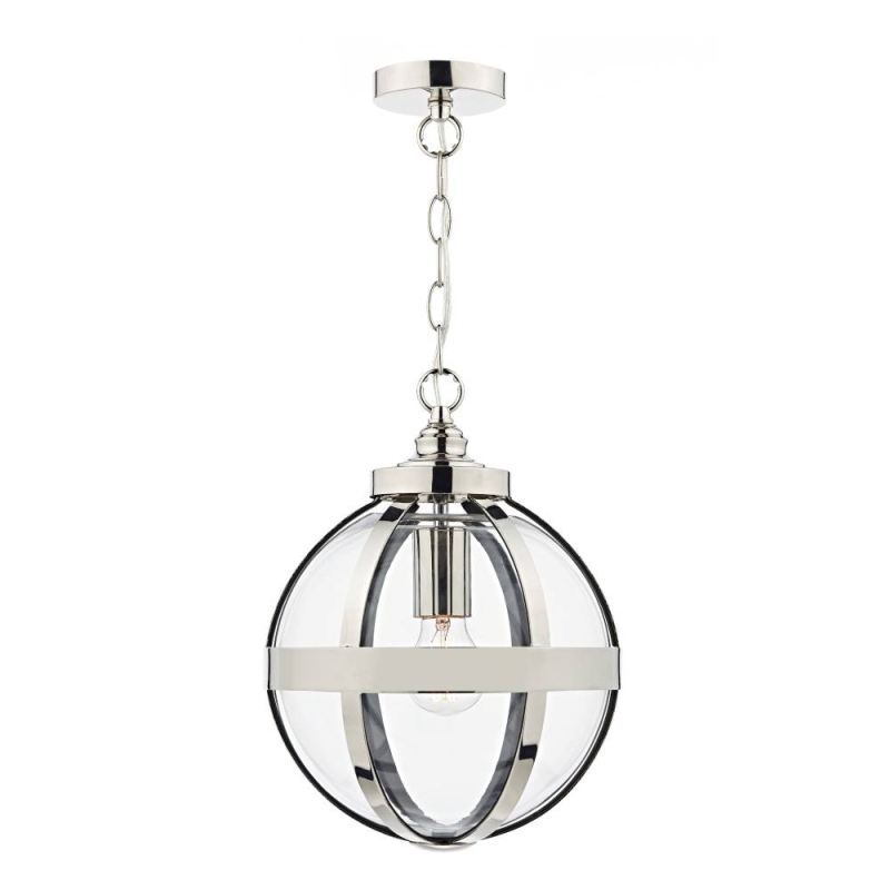 Heath 1 Light Pendant Polished Nickel