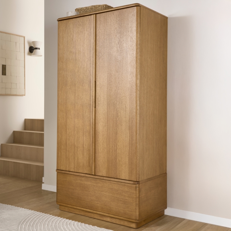 Palmdale 1 Drawer Wardrobe