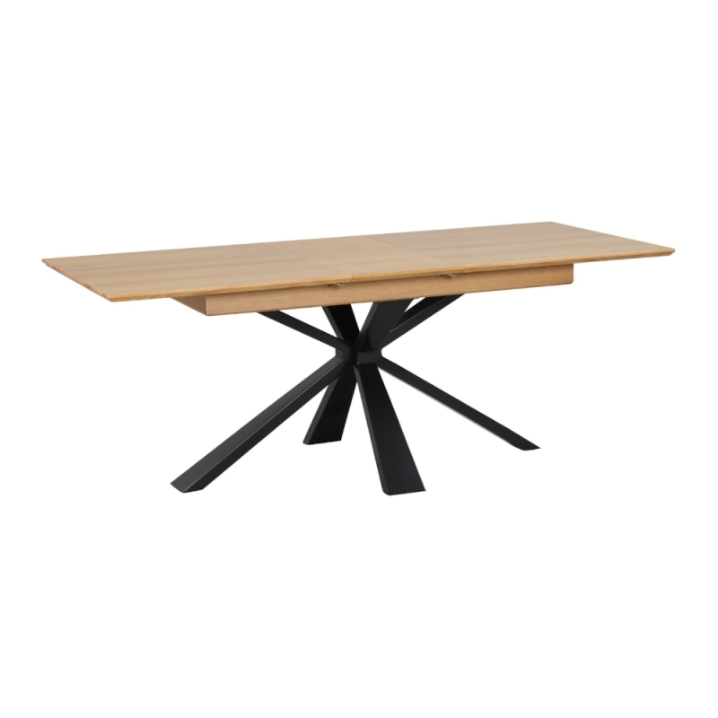 Hawthorn Extending Table 160-200cm Metal Base