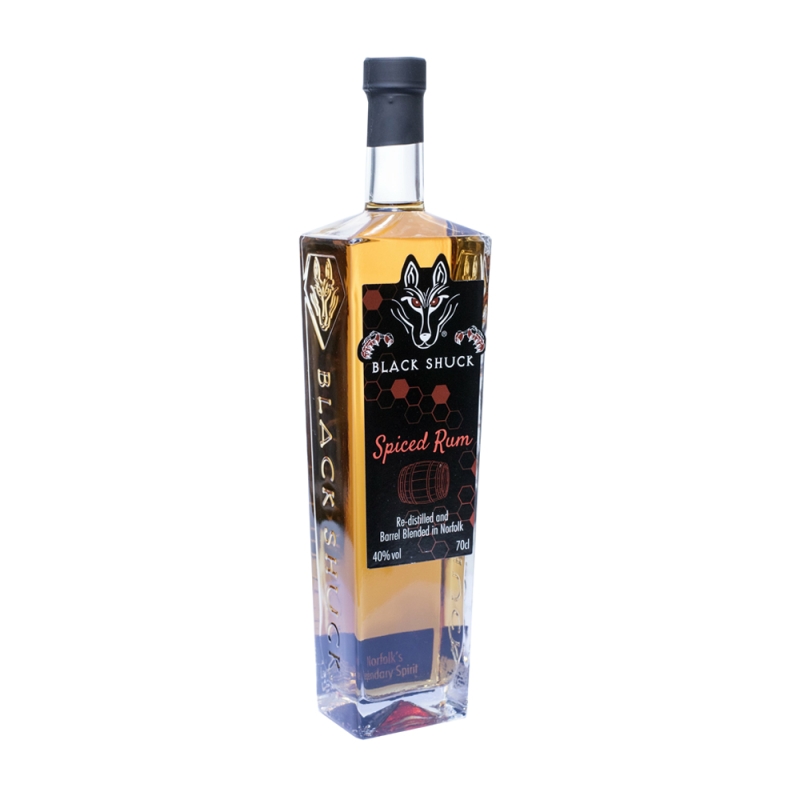 Black Shuck Spiced Rum 70cl