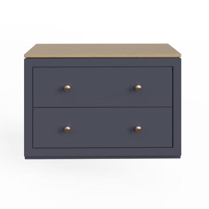 Mayfair 2 Drawer Chest (W80cm)