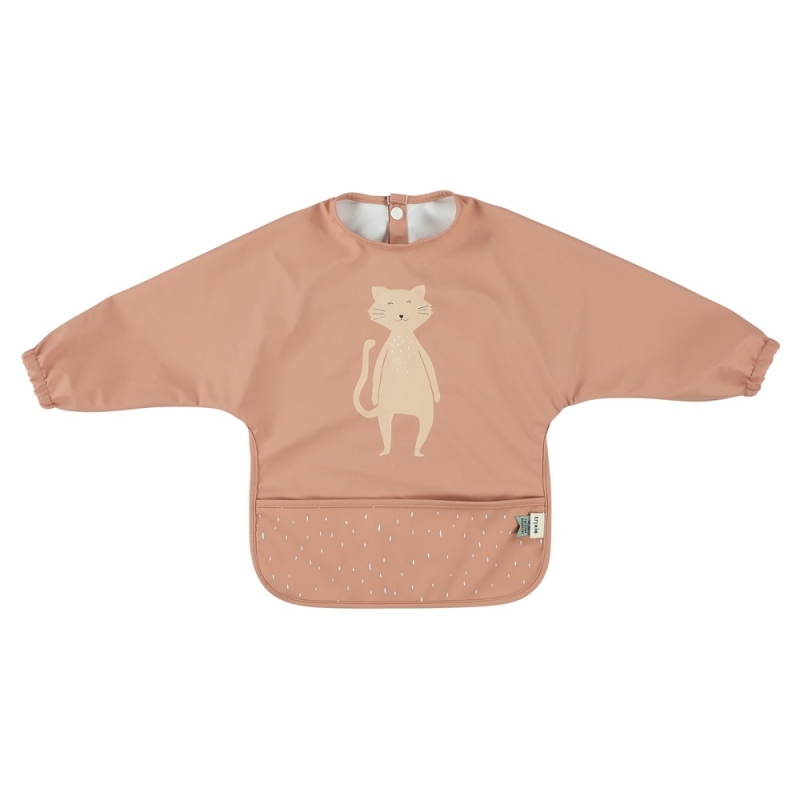 Mrs Cat Waterproof Long Sleeve Bib