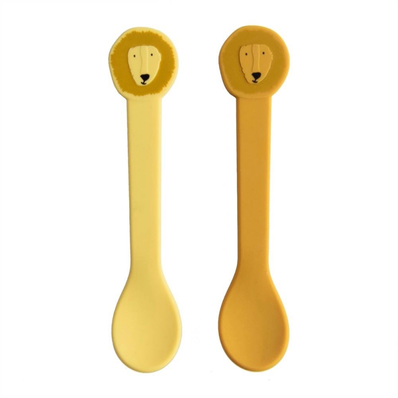 Mr Lion Silicone Spoon - 2 Pack