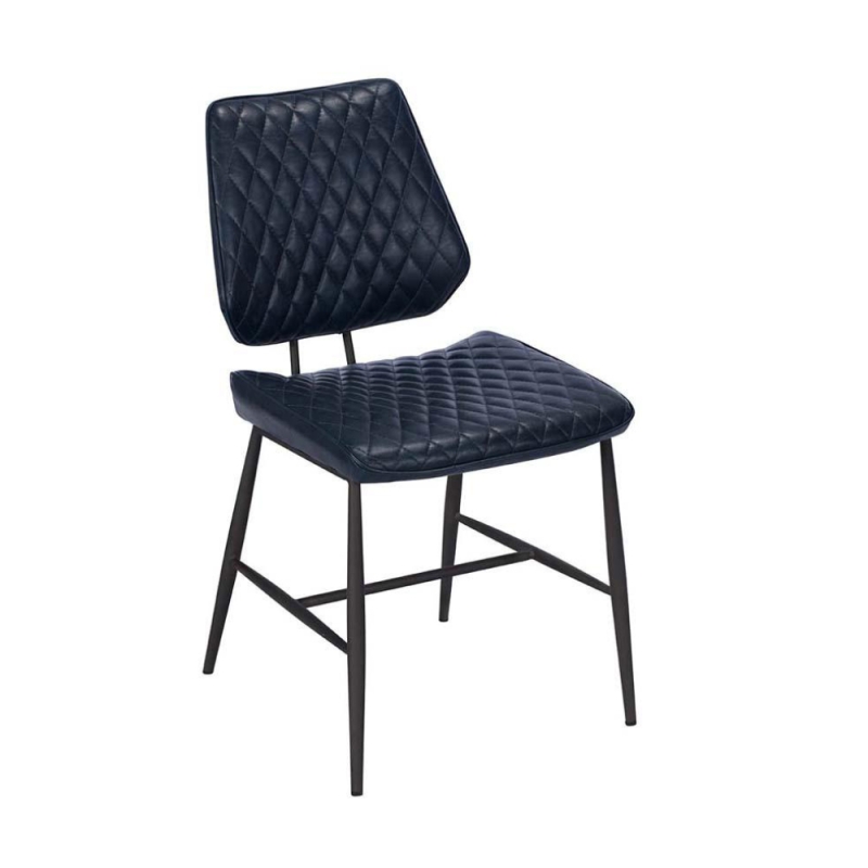 Dante Dining Chair Blue PU