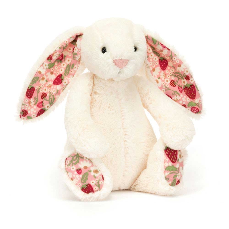 Jellycat Blossom Cream Bunny Berry Little