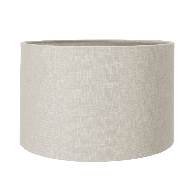 Lino Grey Linen Cylinder Shade