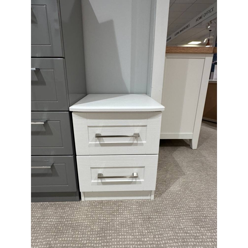 Aspen 2 Drawer Bedside (Bury St Edmunds)