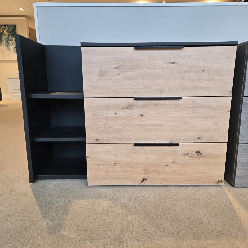 Nolte Concept Me Chest with Shelf Extension and Drawer Divider (Ipswich)