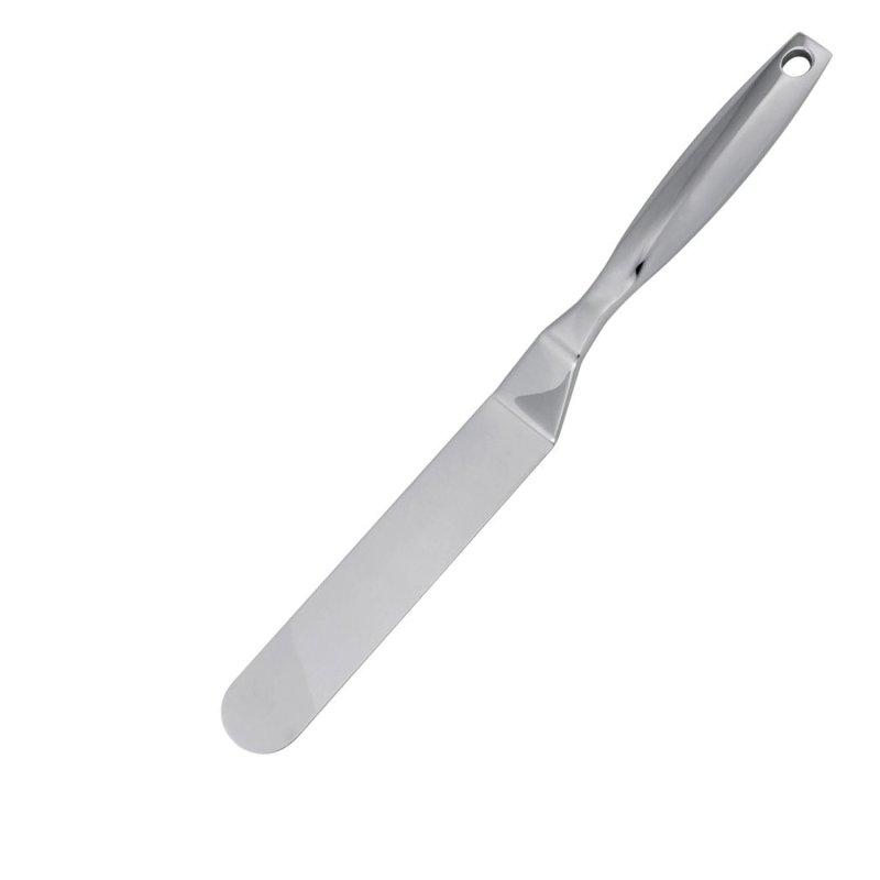 Stainless steel crepe spatula