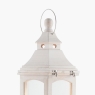 Adaline Wood Lantern Floor Lamp White Wash