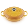 Le Creuset Cast Iron Shallow Casserole Dish Nectar