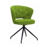 Fuji Atlas Open Back Swivel Chair Green