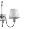 Laura Ashley Westbourne 3 Light Armed Pendant Polished Pewter