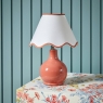 Laura Ashley Bramhope Table Lamp Terracotta