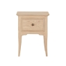 Toulon 1 Drawer Bedside Front