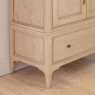 Toulon 2 Door 1 Drawer Wardrobe Leg