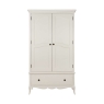 Amelie 2 Door 1 Drawer Wardrobe Front