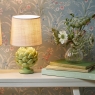 Laura Ashley Artichoke Table Lamp With Shade