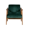 Harper Accent Chair Green Front