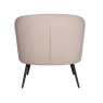 Solo Accent Chair Cream Back