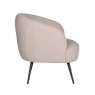 Solo Accent Chair Cream Side