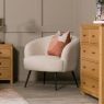 Solo Accent Chair Cream Lifestyle