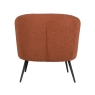 Solo Accent Chair Rust Back