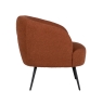 Solo Accent Chair Rust Side