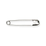 Safety Pins Silver 28mm