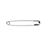 Safety Pins Silver 50mm