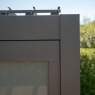 Privacy Screen For Helios 4m Pergola - Slate Grey