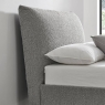 Lucia Pillow Bed Frame Dove Grey Boucle