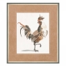 Feathered Finesse Framed Print