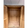 Harleston Oak 2 Door Wardrobe (Bury St Edmunds)