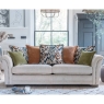 Evelyn 4 Seater Fabric Sofa Pillowback