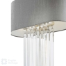 English Heritage Eltham 2 Light Wall Light Polished Nickel and Crystal