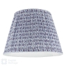 English Heritage St John Street Blue Cotton Empire Shade 14cm