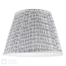 English Heritage St John Street Grey Cotton Empire Shade 14cm