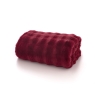 Deyongs Fernley Faux Fur Dark Red Throw 200cm x 150cm