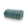 Deyongs Fernley Faux Fur Green Throw 200cm x 150cm