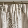 Laura Ashley Rowsham Pencil Headed Curtains Natural