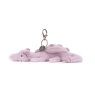 Lavendar Dragon Bag Charm