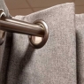 Pair of Eyelet Curtains In Highlander Gunmetal (Ipswich)