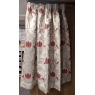 Pair of Pencil Pleat Curtains In Lalique Ruby (Ipswich)