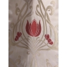 Pair of Pencil Pleat Curtains In Lalique Ruby (Ipswich)