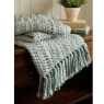 Laura Ashley Liberton Throw Sage Green