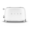 Smeg 2 Slice Toaster Matt White