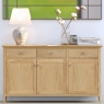 Saxham Large 3 Door Sideboard Lifestyle